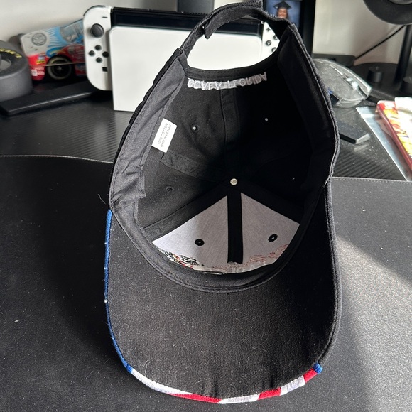 Big Daddy Don Garlits Museum Of Drag Racing Trucker Hat Ball Cap American Flag - Picture 3 of 4